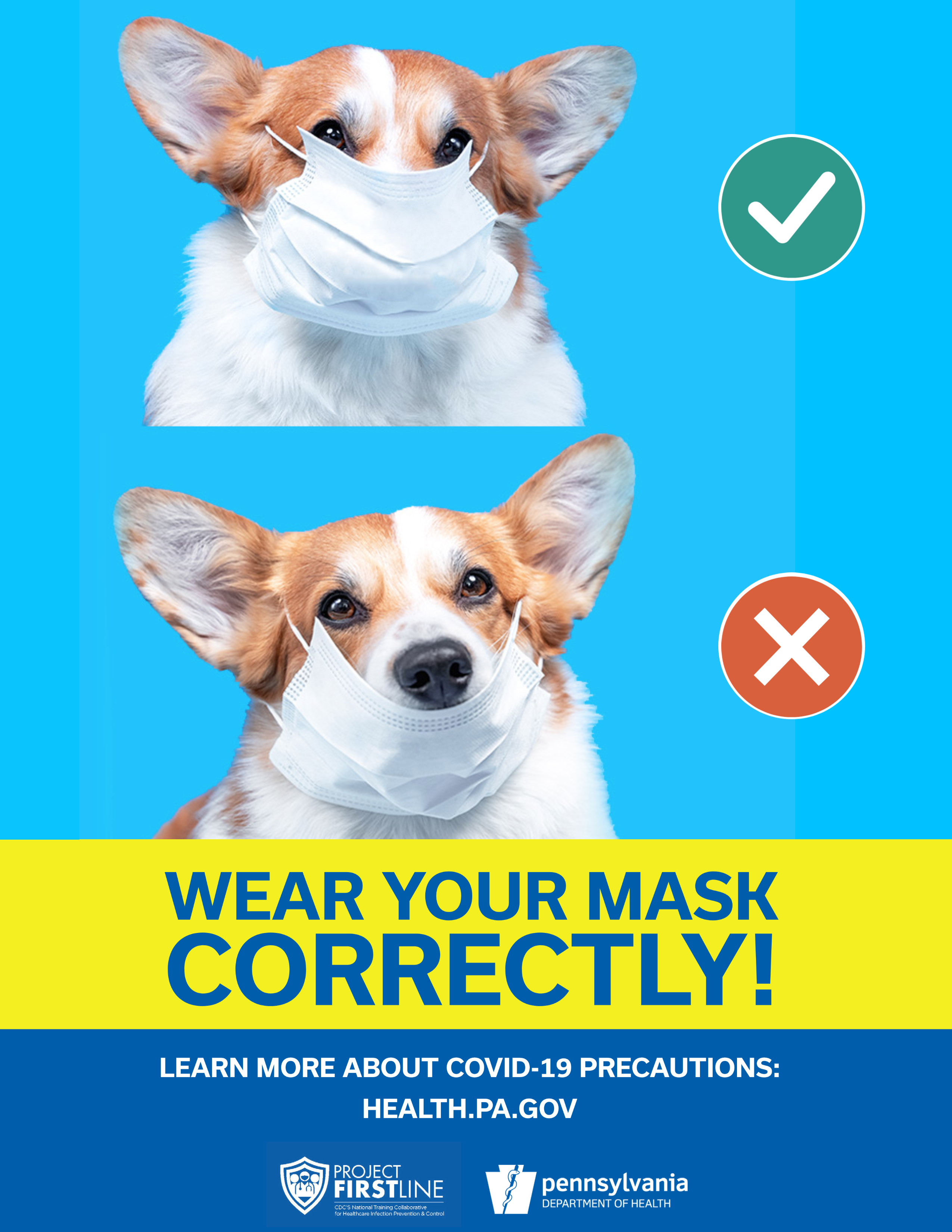 wear your mask correctly