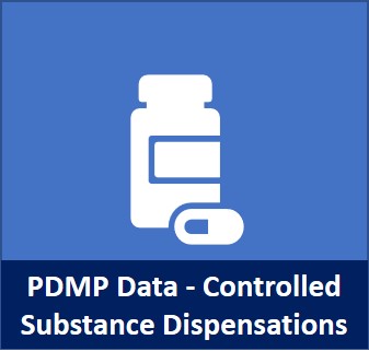 PDMP Data - controlled substance dispensations