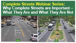 Complete streets webinar series